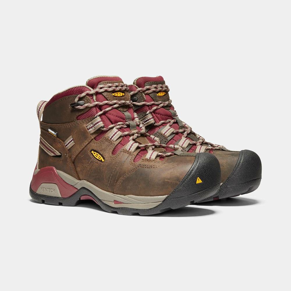 Botas De Trabajo Keen Comprar - Detroit XT Waterproof (Soft Puntera) Hombre  Negras / Verde Oliva / Marrones