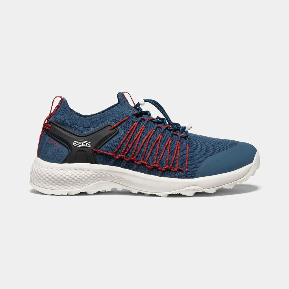 Zapatillas Keen Descuento Explore UNEEK Hombre Azules Rojas